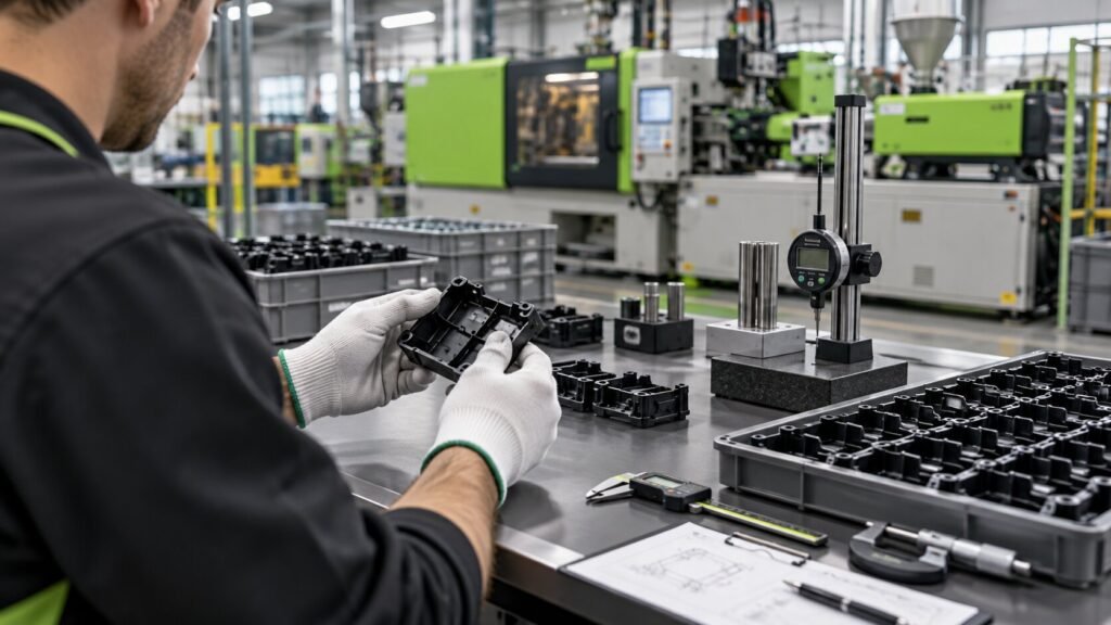 precision inspection on the factory floor refresh trade